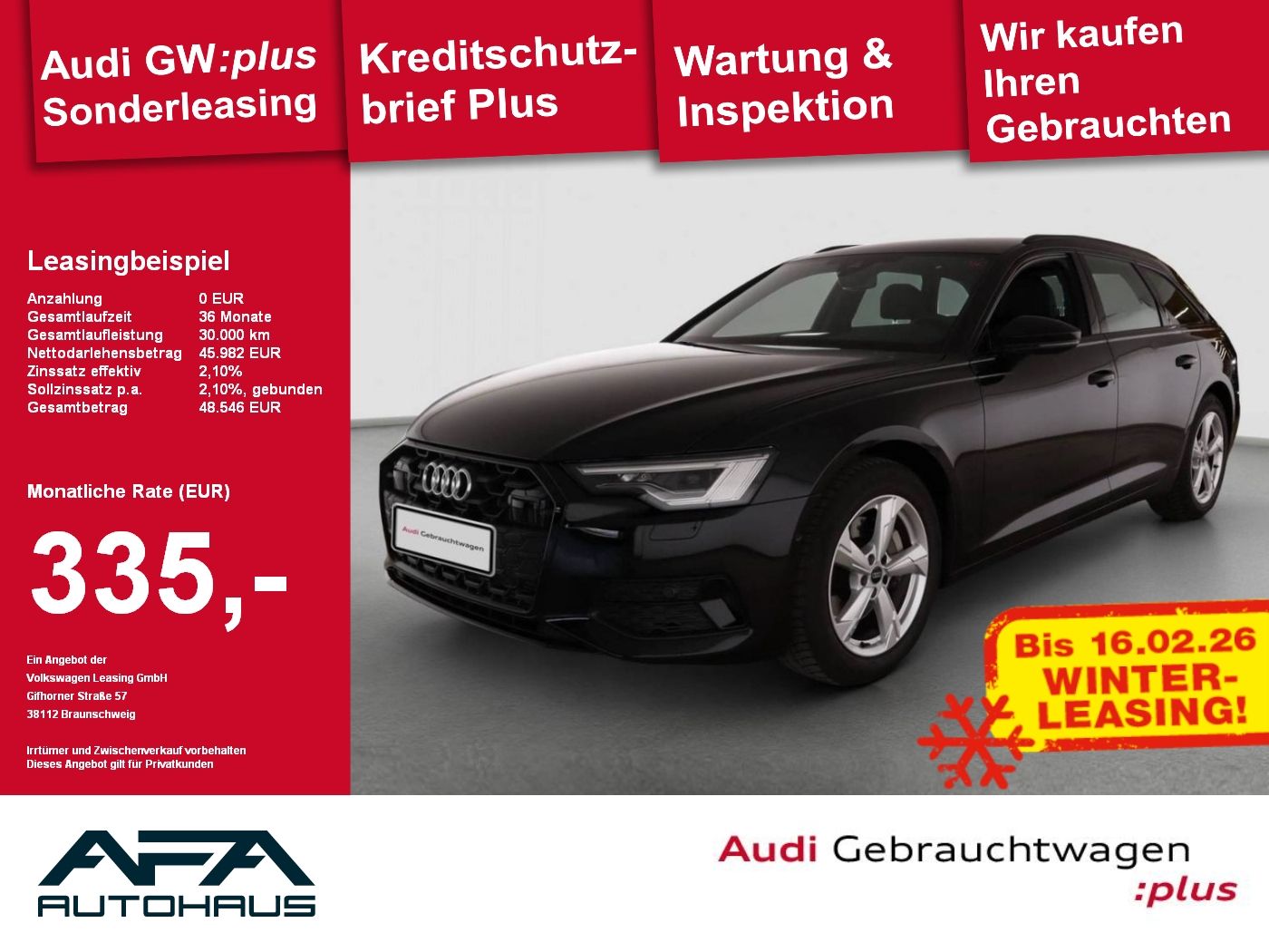 Audi A6 Avant 45 TFSI S tronic AHK*RFK*Matrix*Leder