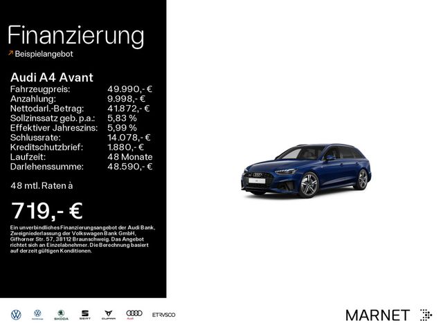 Audi A4 Avant 45 TFSI quattro S line*Navi*LED*AHK*PDC