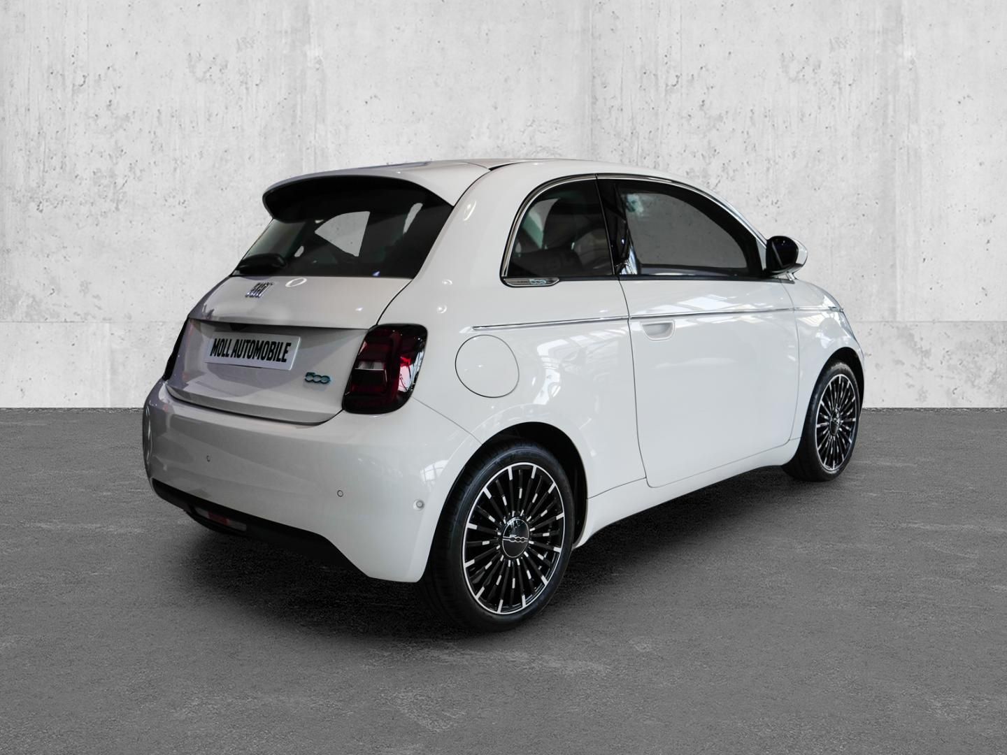 Fiat 500e La Prima Navi Leder LED Apple CarPlay Klima imagem 2
