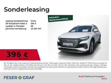 Audi Leasingangebot: Audi Q4 e-tron 45 advanced AHK Navi RüKa Sitzh. 19"