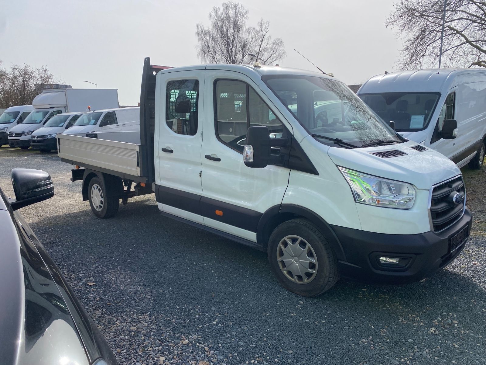 Fahrzeugabbildung Ford Transit Pritsche 350L3Doka,Trend,Leder,AHK,1Hd