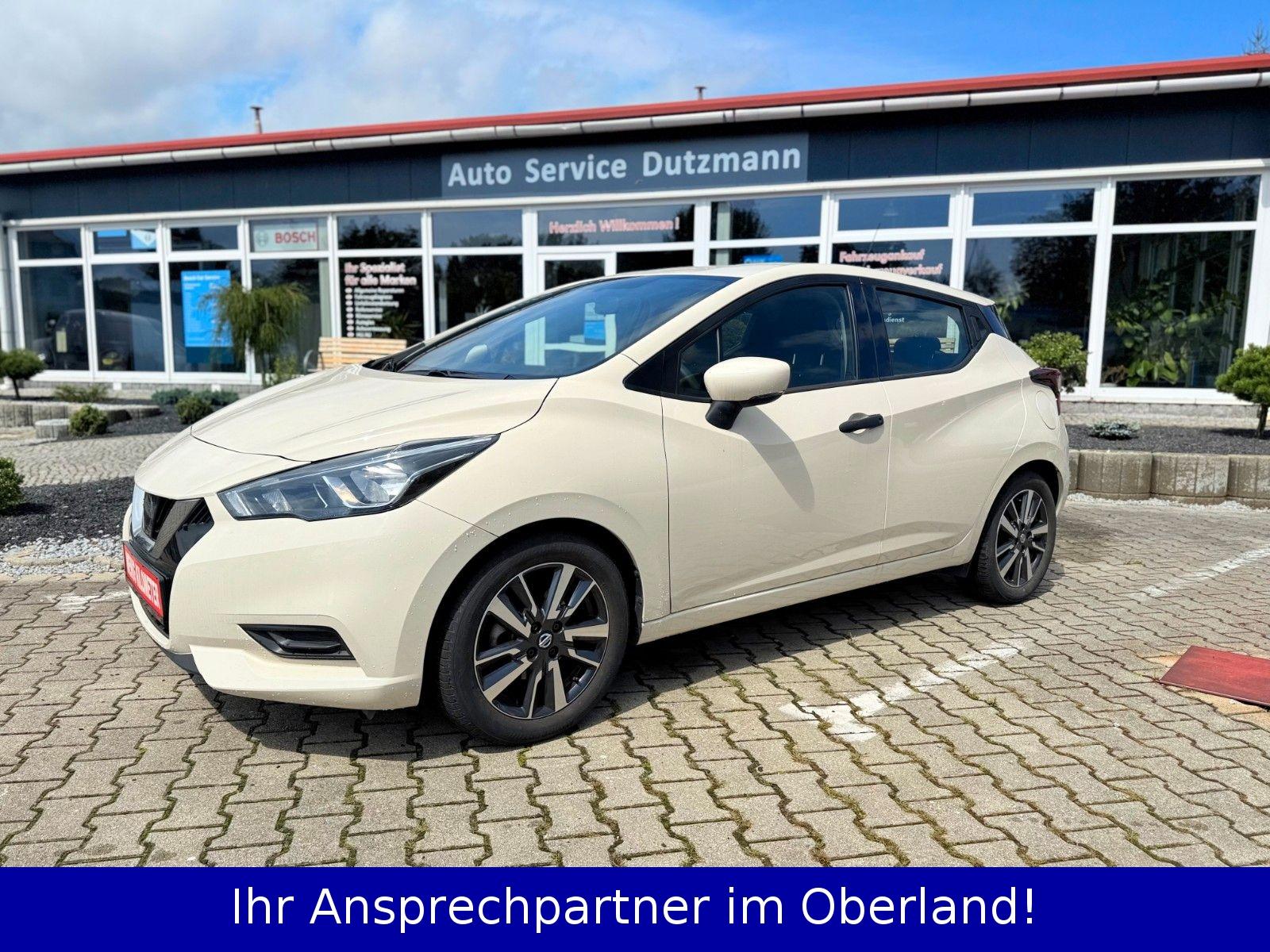 Nissan Micra Acenta SHZ+8-fach bereift+Klima+wenig KM!