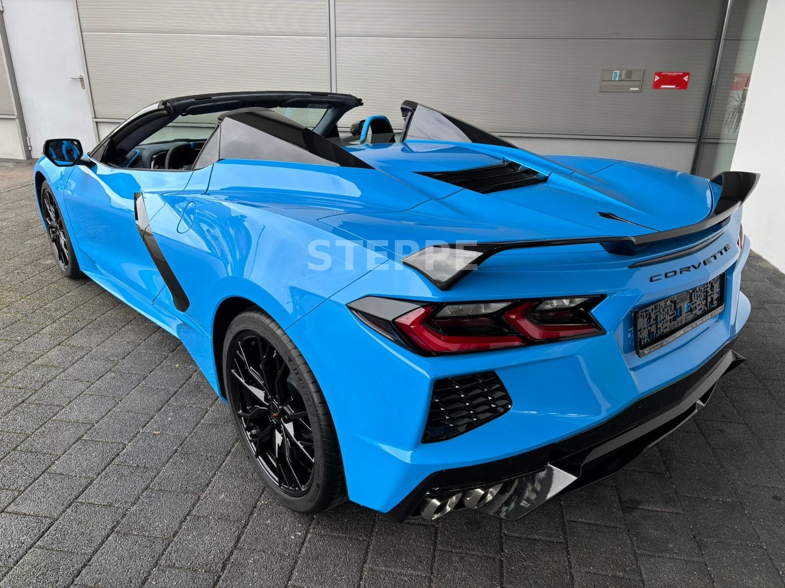 Corvette C8 Stingray Convertible 3LT Europamodell STEPPE