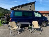 Volkswagen VW T 5 California mit Aufstelldach in Blau... - Volkswagen: Kleinbus, Aufstelldach mit