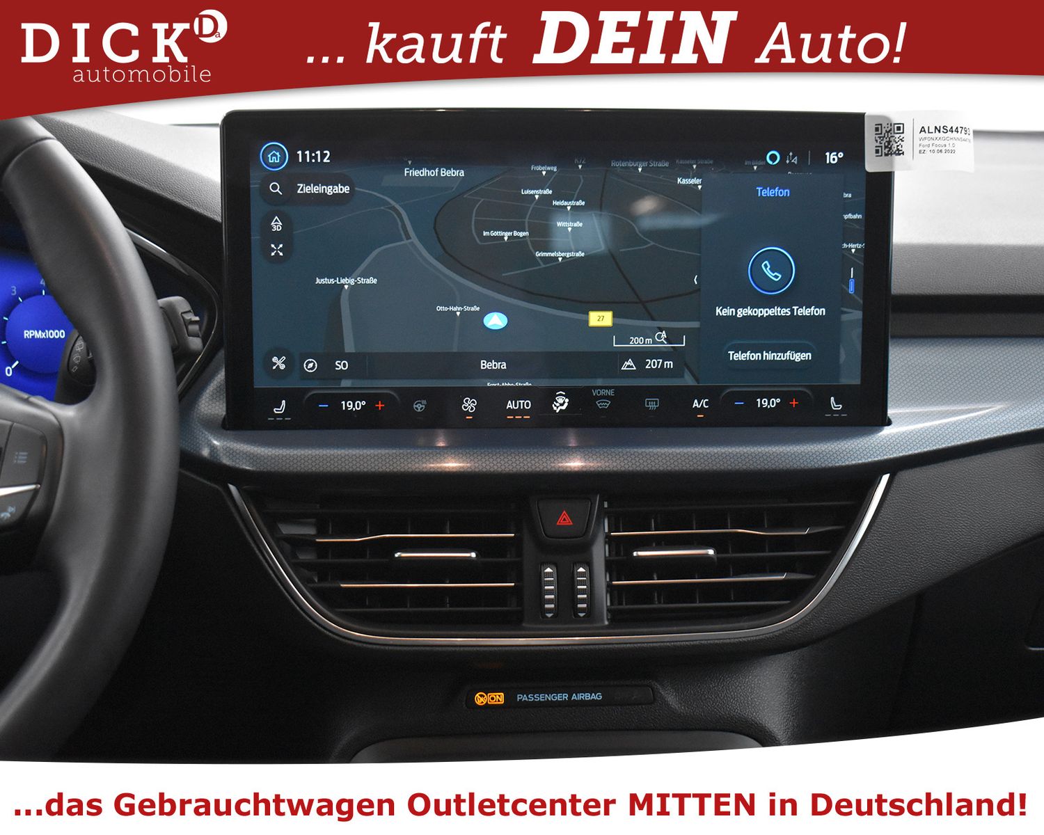 FORD Focus 1.0 EB Active X VIRTU+B&O+KAM+LED+ACC+NAV+ - Image 15