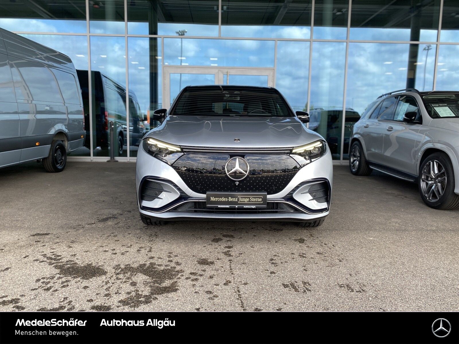 Mercedes-Benz EQS SUV 450 4M AMG Night 21 Permium 360° Pano foto 4