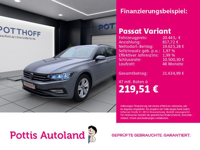 Volkswagen Passat Variant 2.0 TDI DSG BUSINESS AHK NAVI KAM