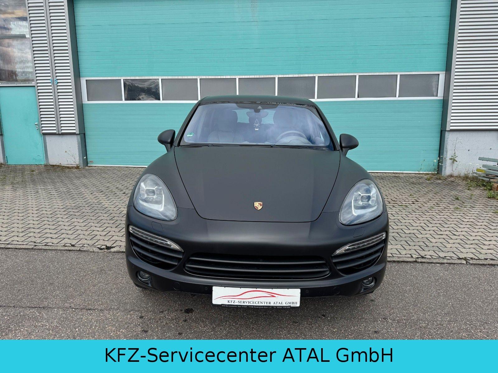 Porsche Cayenne S Diesel "Schwarz MATT"