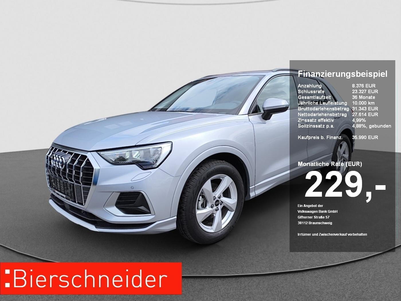 Audi Q3 1.5 TFSI s-tronic 35 advanced AHK STANDH RFK
