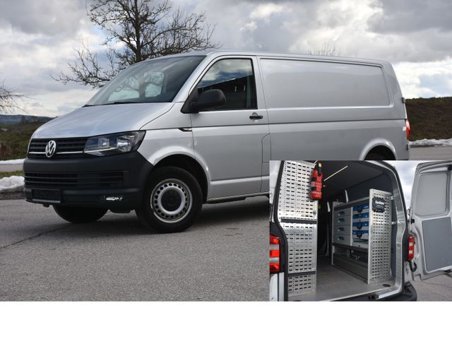 Volkswagen T6 Transporter lang/Sortimo/Werkstatt/Lederlenk