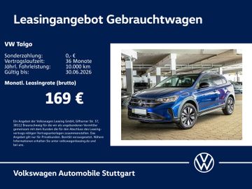Volkswagen Leasingangebot: Volkswagen Taigo Life 1.0 TSI PDC Klima SHZ LED ACC Navi