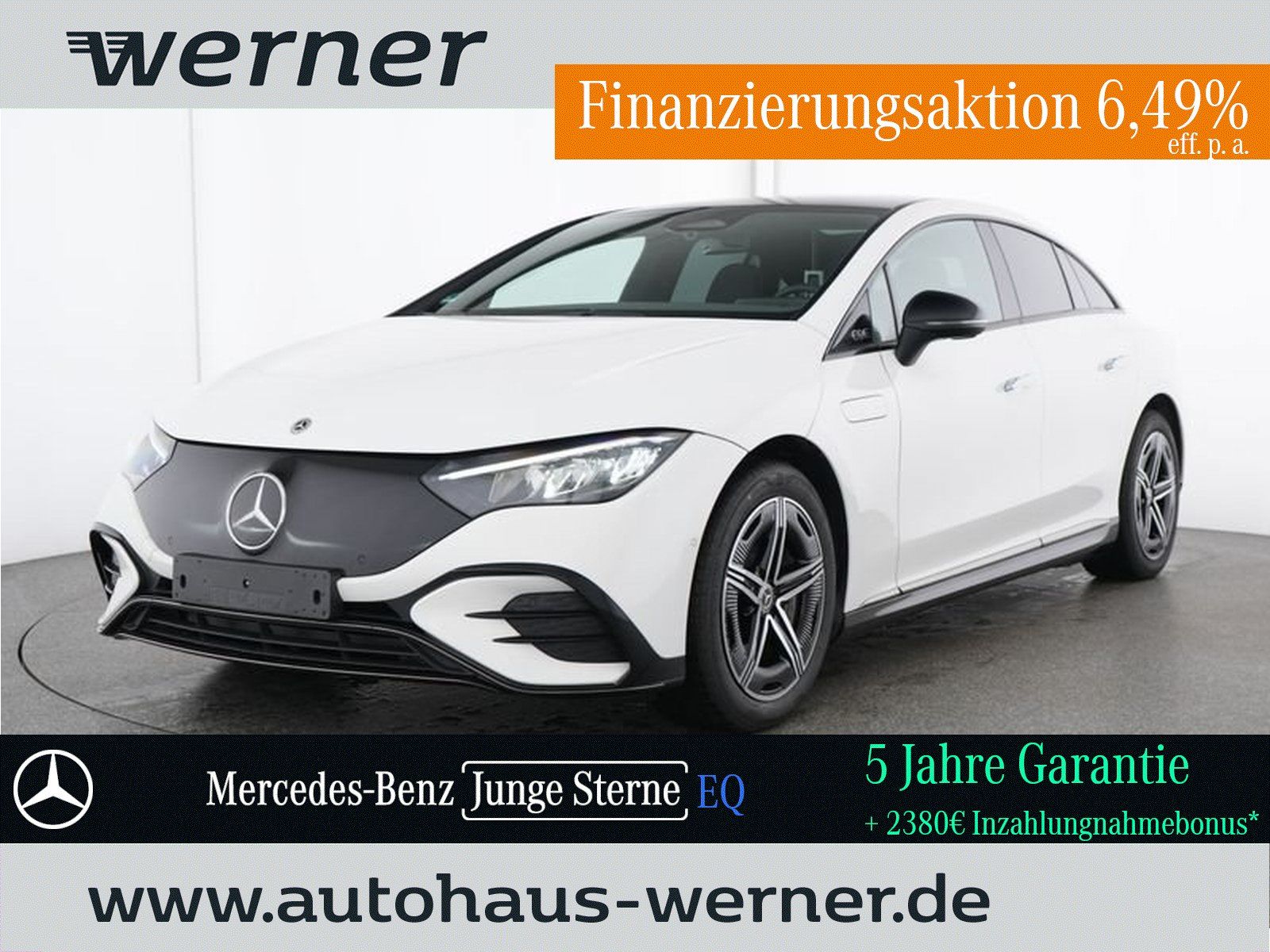 MERCEDES-BENZ EQE 300 AMG ADV+ NIGHT PANO MEMO 10°HA WDGS 22KW