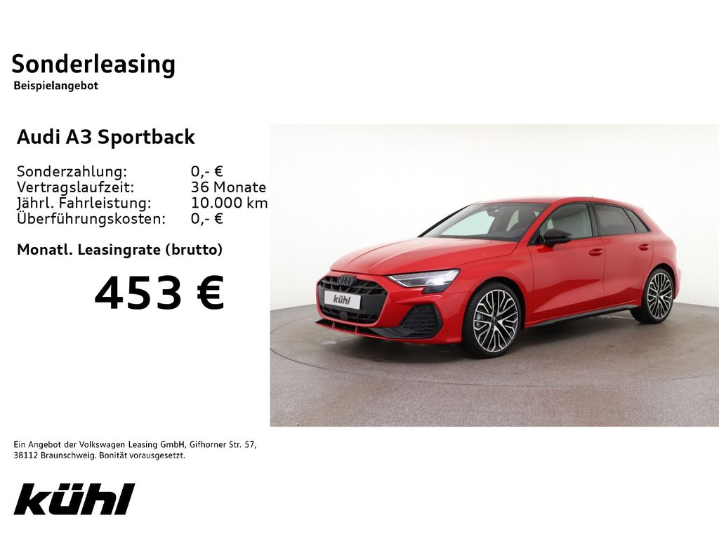 Audi A3 Sportback S line 35 TFSI S tronic 19' Matrix