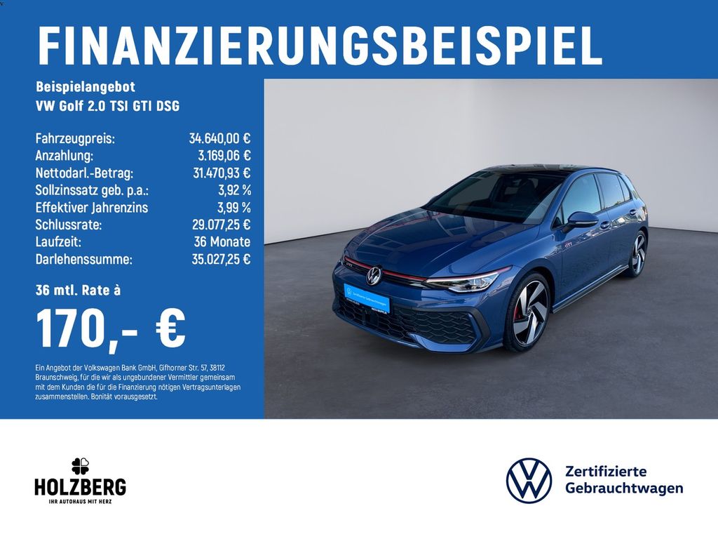 Golf 2.0 TSI GTI DSG PANO+IQLight+HeadUp