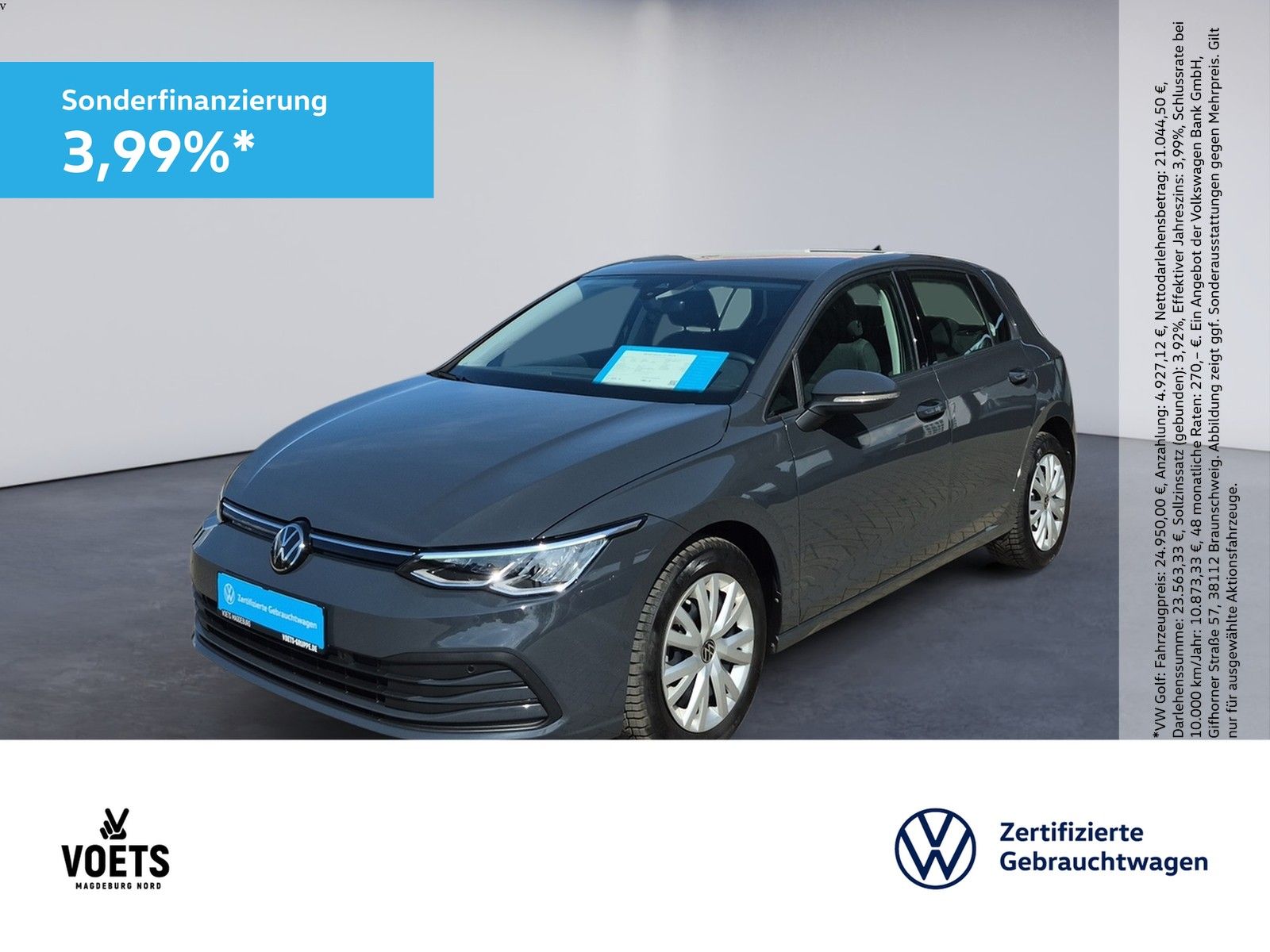 Volkswagen Golf VIII Lim.  1.0  TSI Life LED+NAVI+PDC