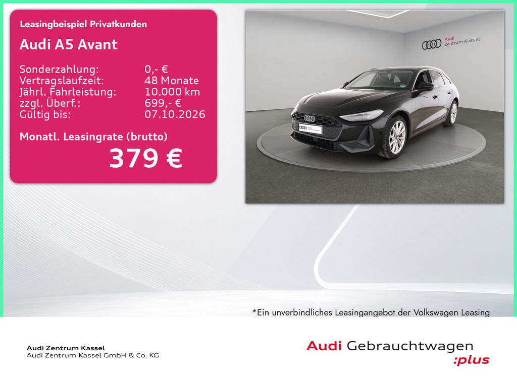 A5 Avant e-hybrid qu. LED Kamera Carplay
