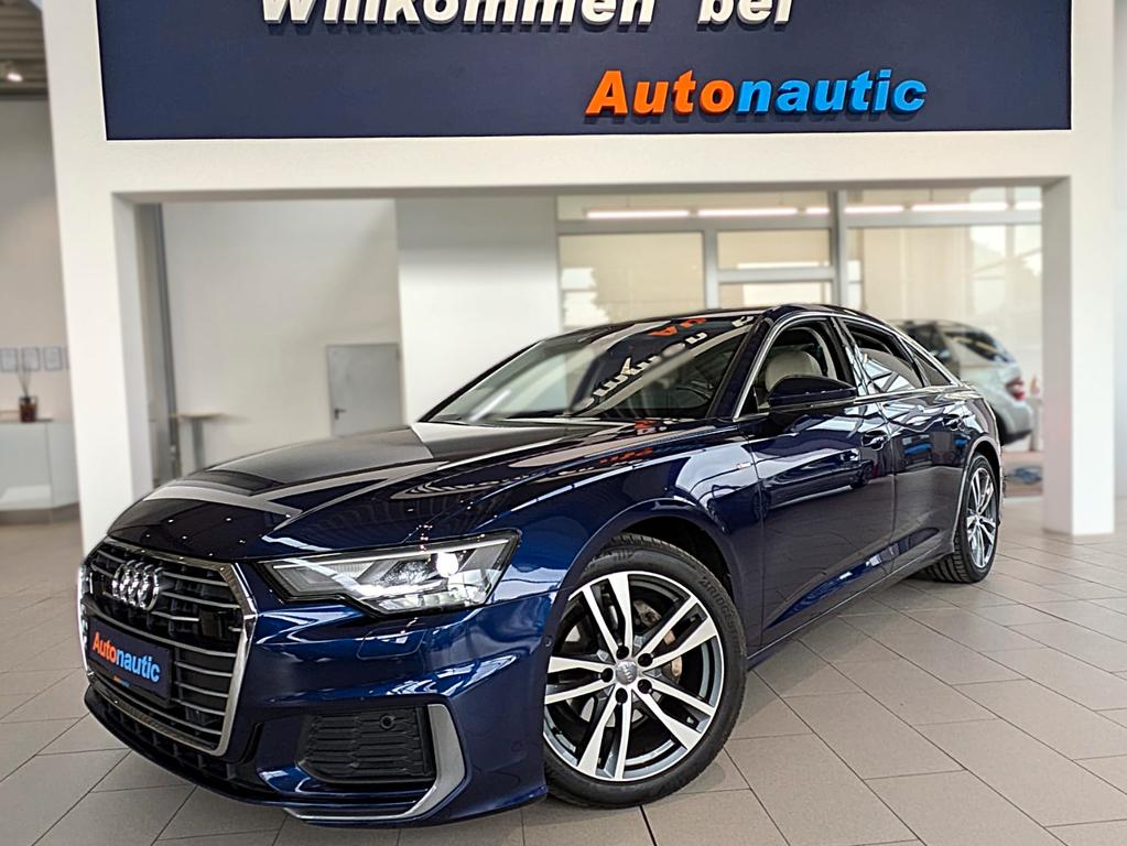 Audi A6 AUT SLINE LEDER VIRTUAL CARPLAY CAM ACC LED 2020