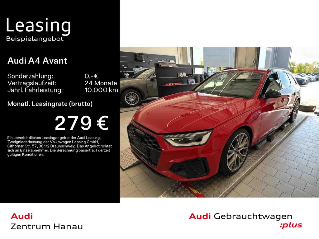 Audi A4 Avant 45 TFSI quattro S-LINE*MATRIX*HUD*B&O*N