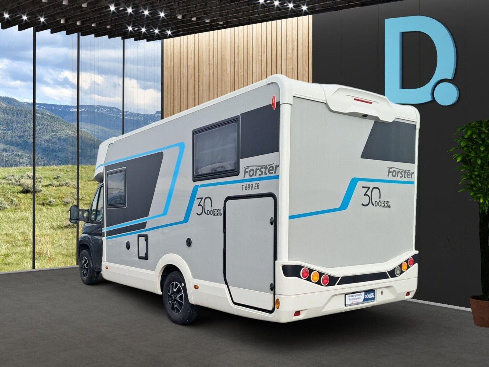 Fahrzeugabbildung Forster T F699 EB LTE,Solar,Markise,Lithium,Hubbett