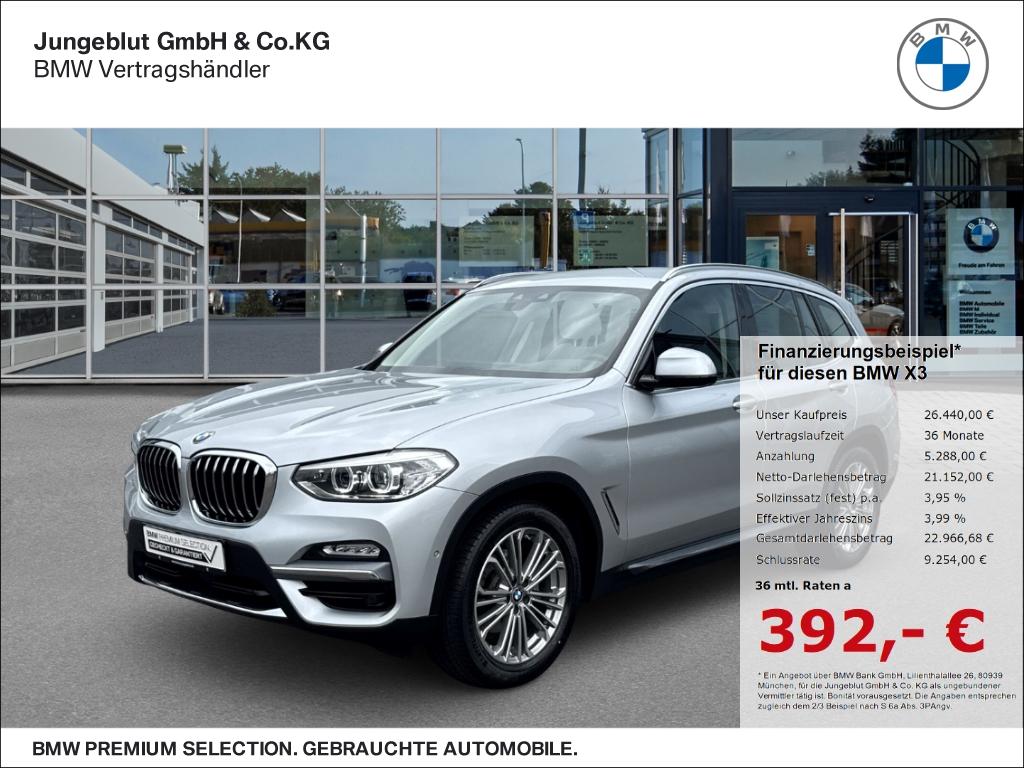 BMW X3 xDrive20d Luxury Line AHK/HeadUp/Sitzhg./Park