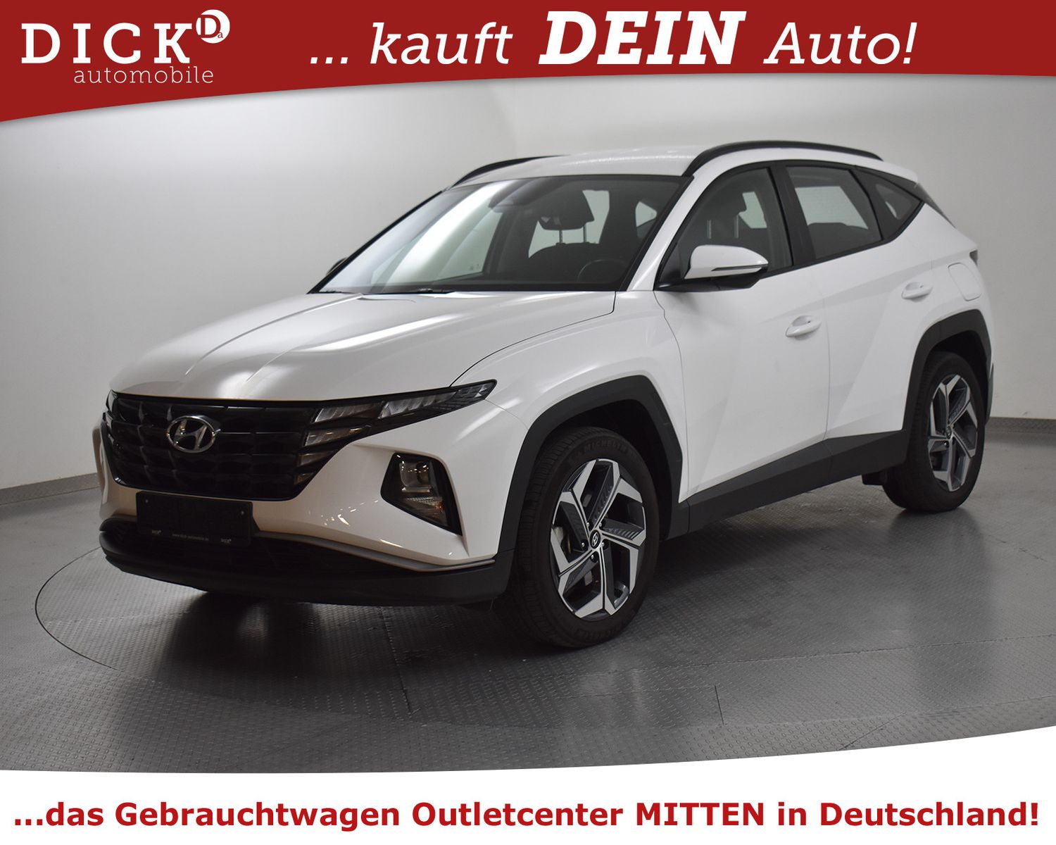 HYUNDAI Tucson 1.6 T Hyb 4WD >KAM+NAVI+SHZ+VIRTU+DAB+AHK - Image 4