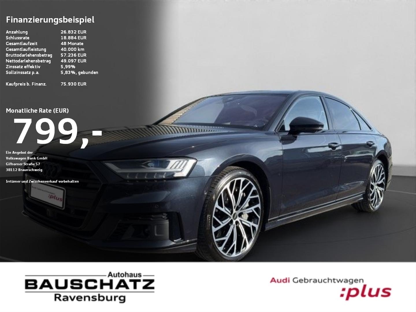 Audi S8 4.0 TFSI quattro *KERAMIK*AHK*PANO*STHZG*B&O*