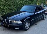 BMW 328i Cabrio, Leder, Handschaltung, E36 - BMW: Schwarz, Cabrio, E36