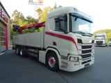 Scania R 500 / Baustoff-Kran-Fassi 215AS/6x2/Lenkachse/ - Scania R 500