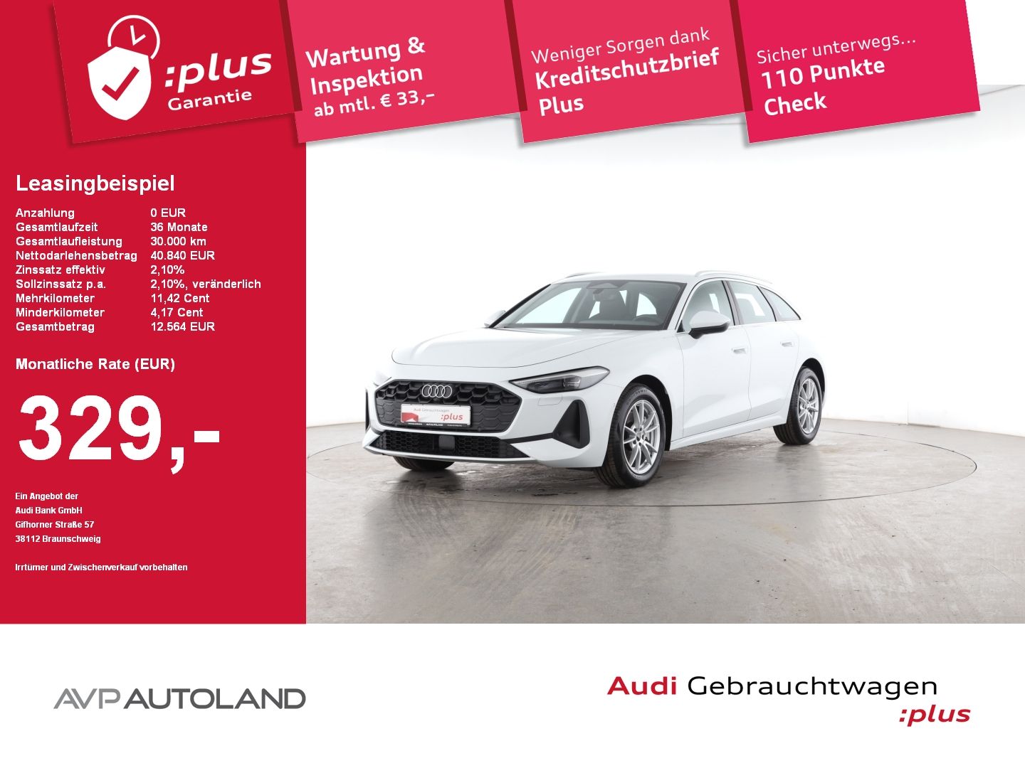 Audi A5 Avant TFSI S tronic | inkl. Winterräder |