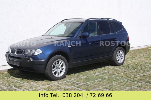 BMW X3 3.0d 4X4  Xenon/Leder/Klima/PDC/Shz/AHK 2,5to