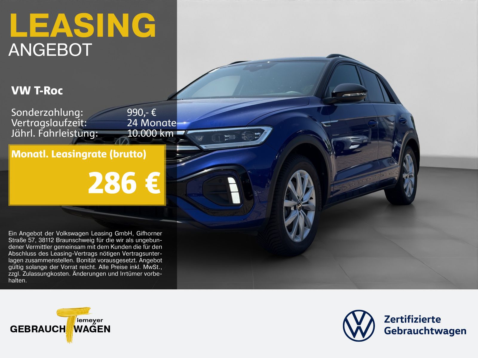 Volkswagen T-Roc 2.0 TDI 4M R-LINE BLACK LM18 NAVI AHK