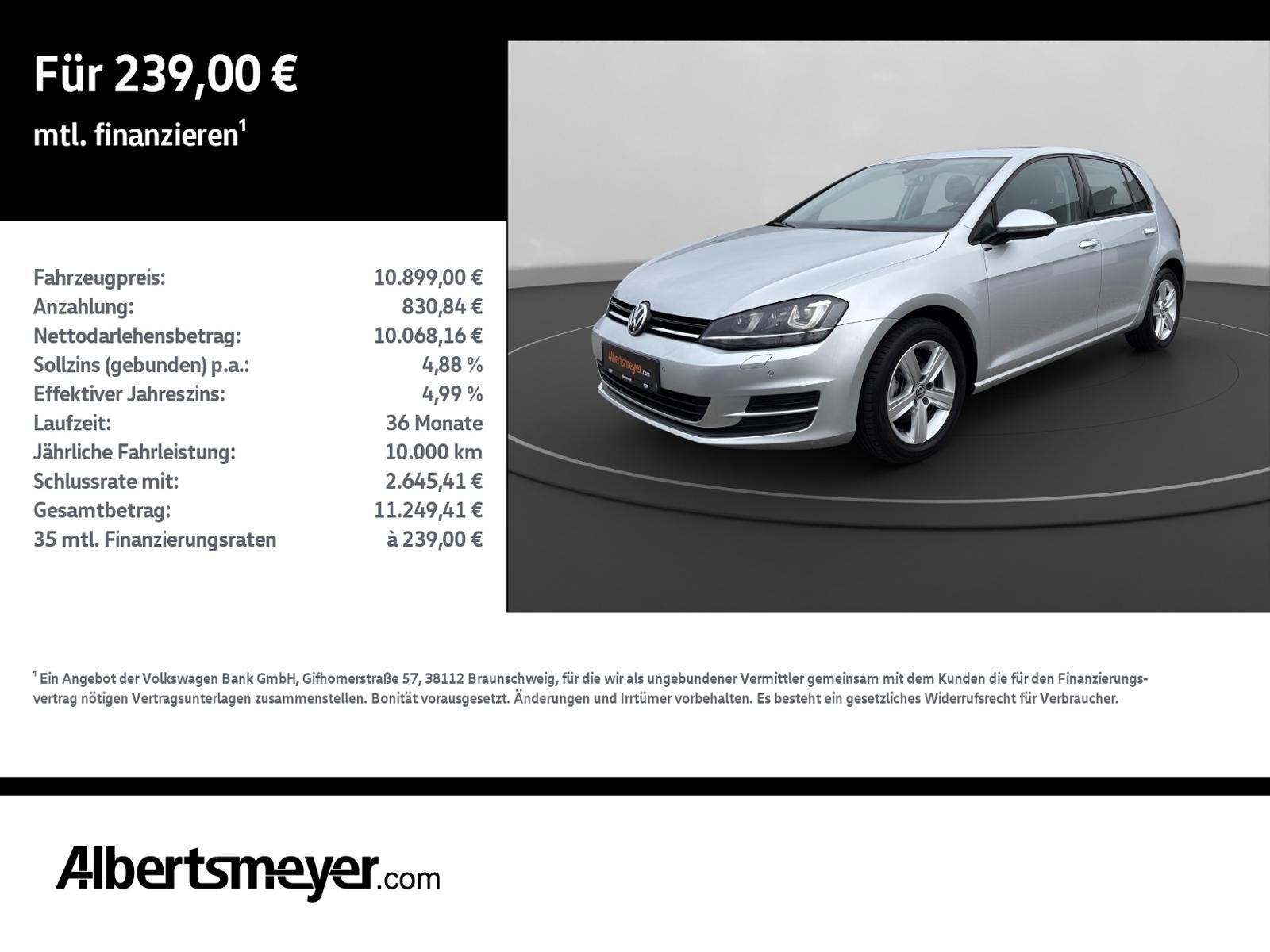 Volkswagen Golf VII 1.4 TSI Comfortline +AHK+NAVI+XENON