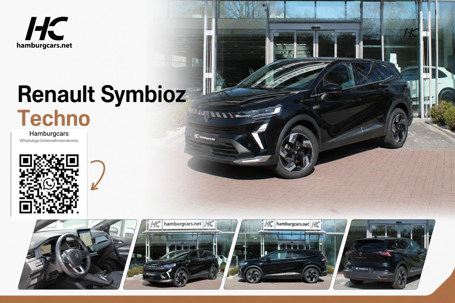 Renault Symbioz Techno AKTION -23% UVP Tce140 Aut. ED...