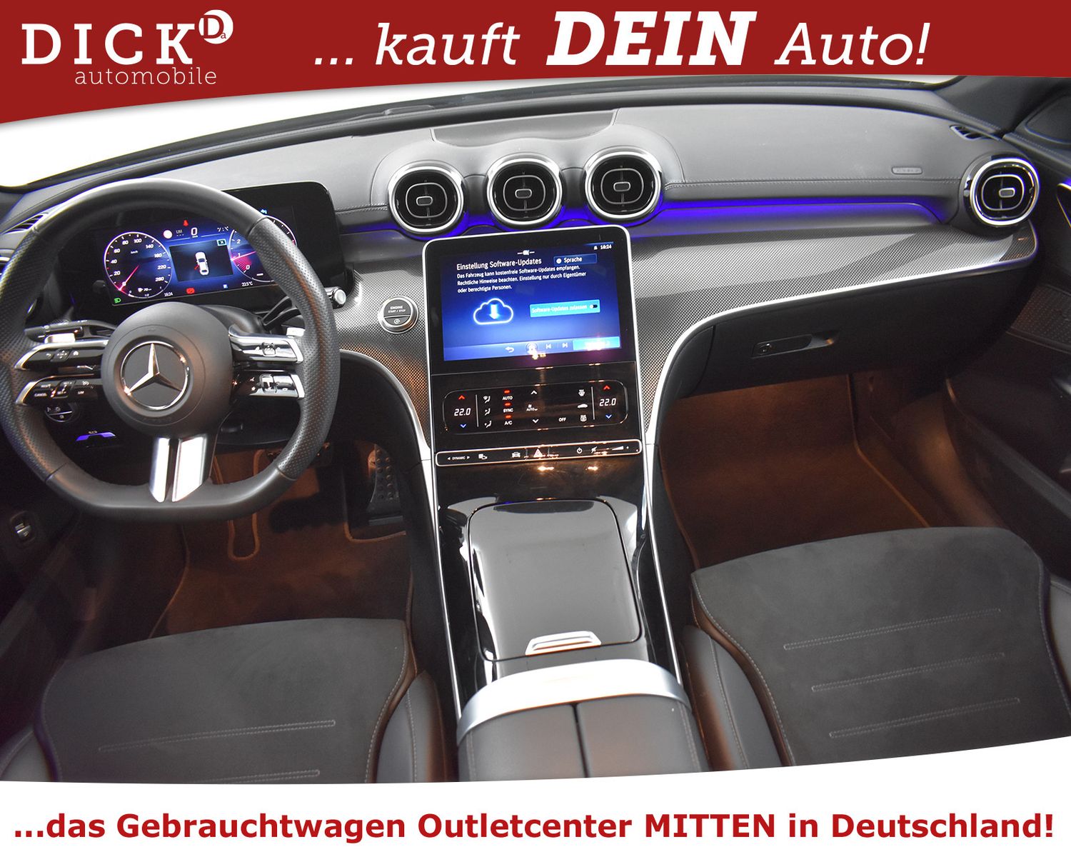 MERCEDES-BENZ C180 9G AMG Line NIGHT+HIFI+KAM+VIRTU+LED+18 - Image 8