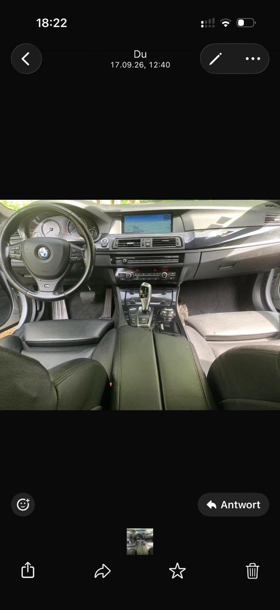 BMW 530 2011 — вигляд ззаду