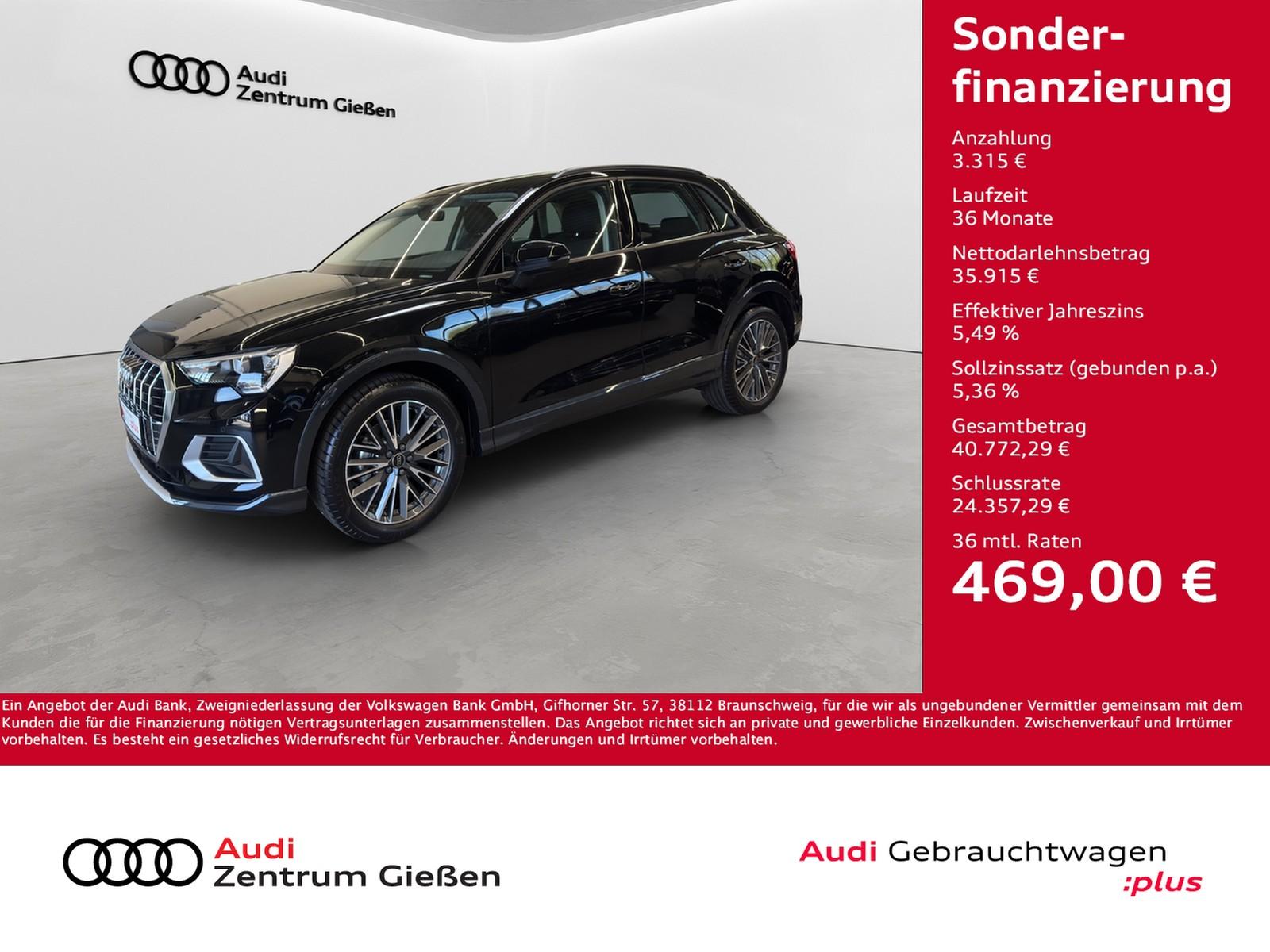 Audi Q3 35 TFSI S-tronic advanced Rückfahrkamera AHK
