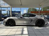 Porsche Cayman 718 GT4 CLUBSPORT*CHRONO*PADM*VTS*SERVICE - silberne Porsche Cayman