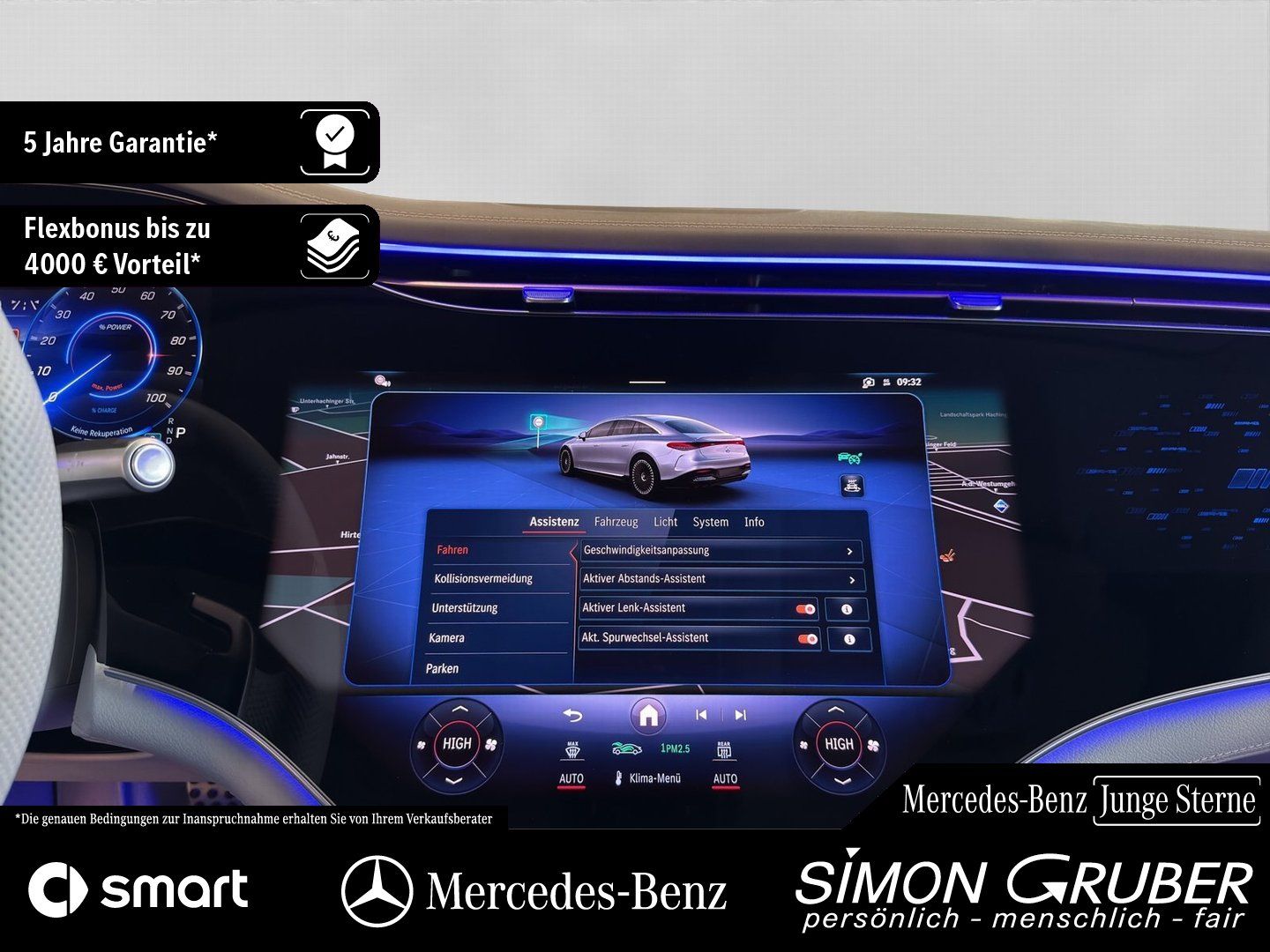 Fahrzeugabbildung Mercedes-Benz EQS 53 4M+ AMG Guard360 TV HUD 4*Massage