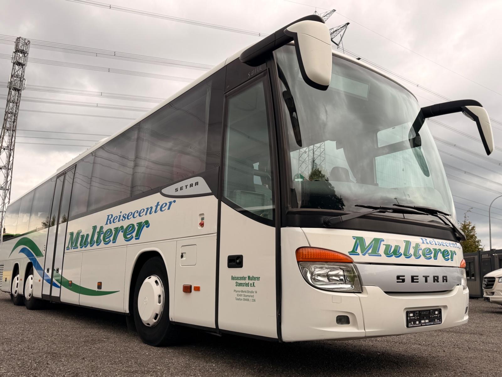 Setra S 417 GT UL Klimaanlage Schlafsitze 415 416 WC