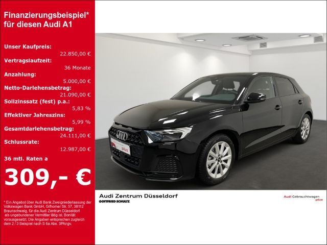 Audi A1 Sportback 25 TFSI Advanced PDC  CARPLAY SZH