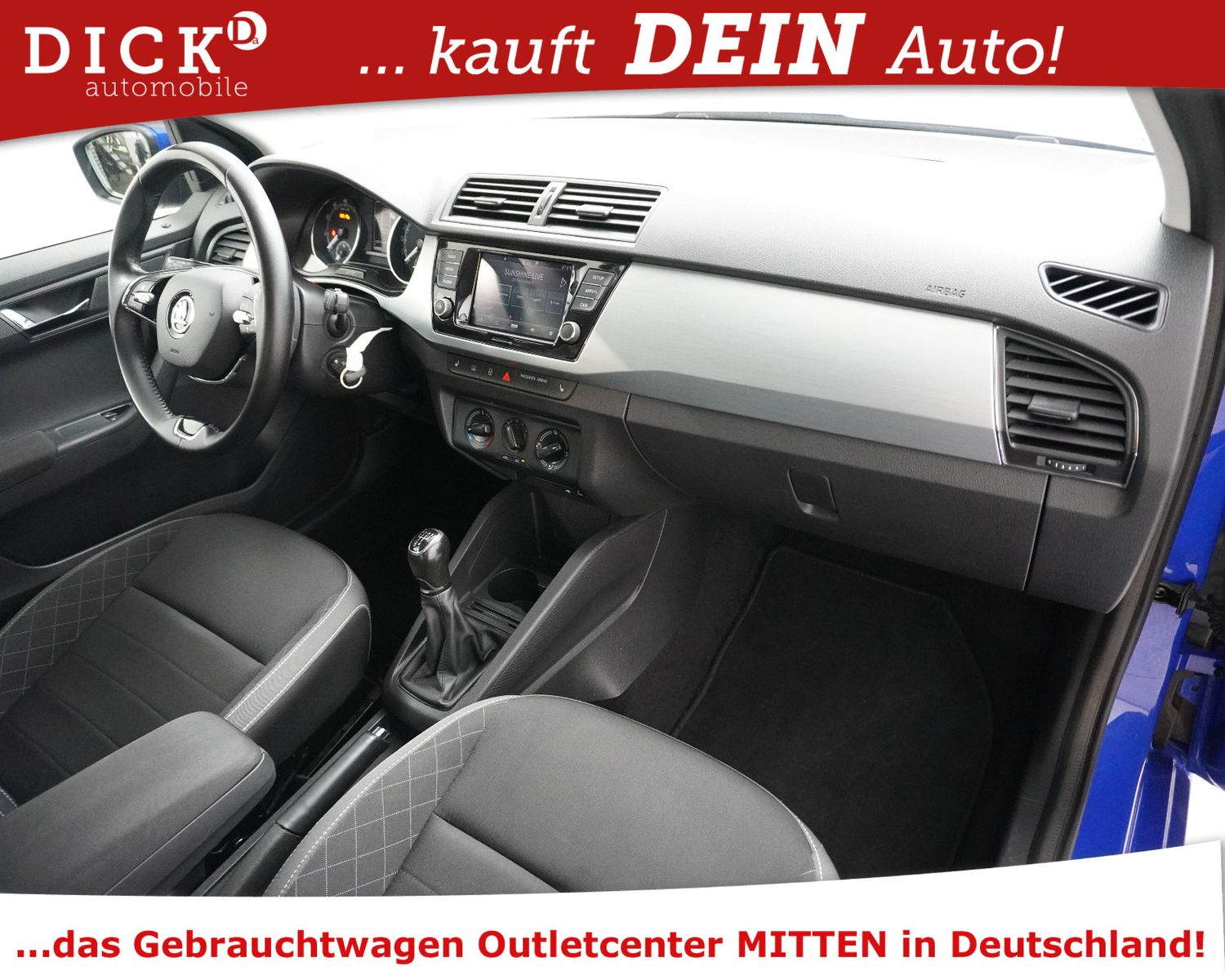 Fahrzeugabbildung SKODA Fabia Com 1.0TSI Ambit NAVI+SHZ+PDC+MFL+TEMP+APP