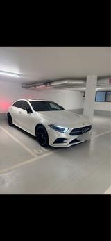 Mercedes-Benz CLS 400 d 4MATIC - Air Body Control Luftfahrwerk - weiße Mercedes-Benz CLS 400