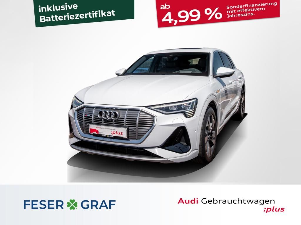 AUDI e-tron 55 S-line qu.,Matrix,AHK,Navi+,360°,Pano,