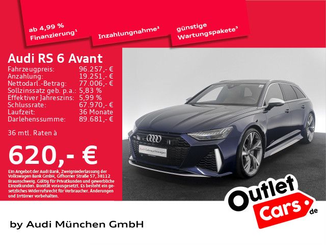 Audi RS6 Avant Dynamik+/Sportabgas/StdHzg/Pano/B&O/AH