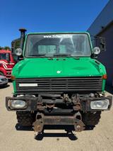 Unimog 424 **BITUMTANK-GOUDRONEUSE** - Unimog grün