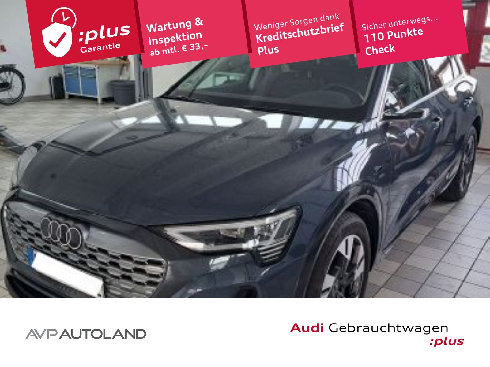 Audi Q8 e-tron 55 quattro advanced | AHK | LED