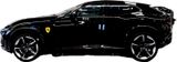 Ferrari NEU! Purosagne schwarz Voll NP 535000,-