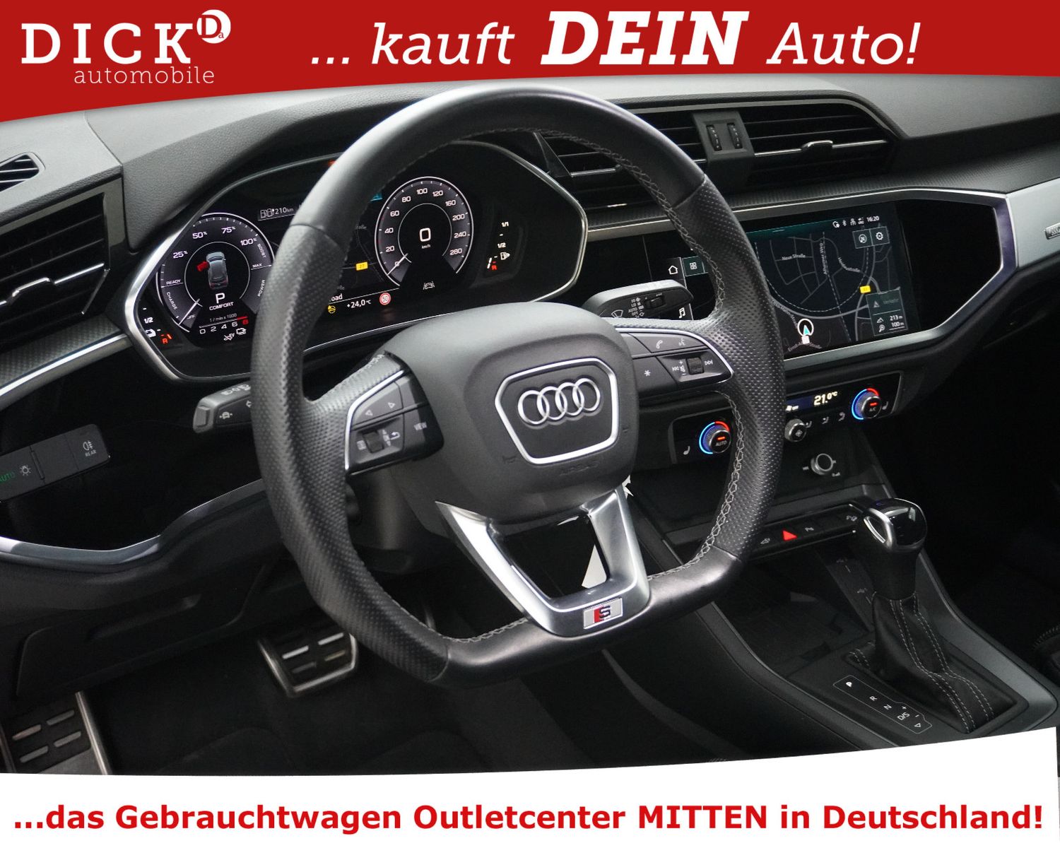 Fahrzeugabbildung Audi Q3 45TFSIe 2X S LINE+OPTIK SCHW+VIRTU+LED+KEY+SH