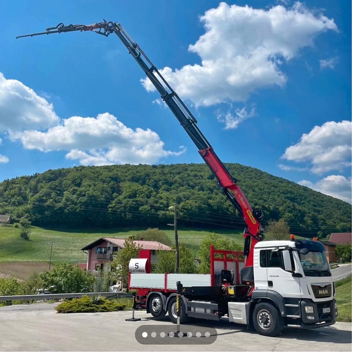 MAN Palfinger 34002,Kipper,JiB,Funk,Winde usw.