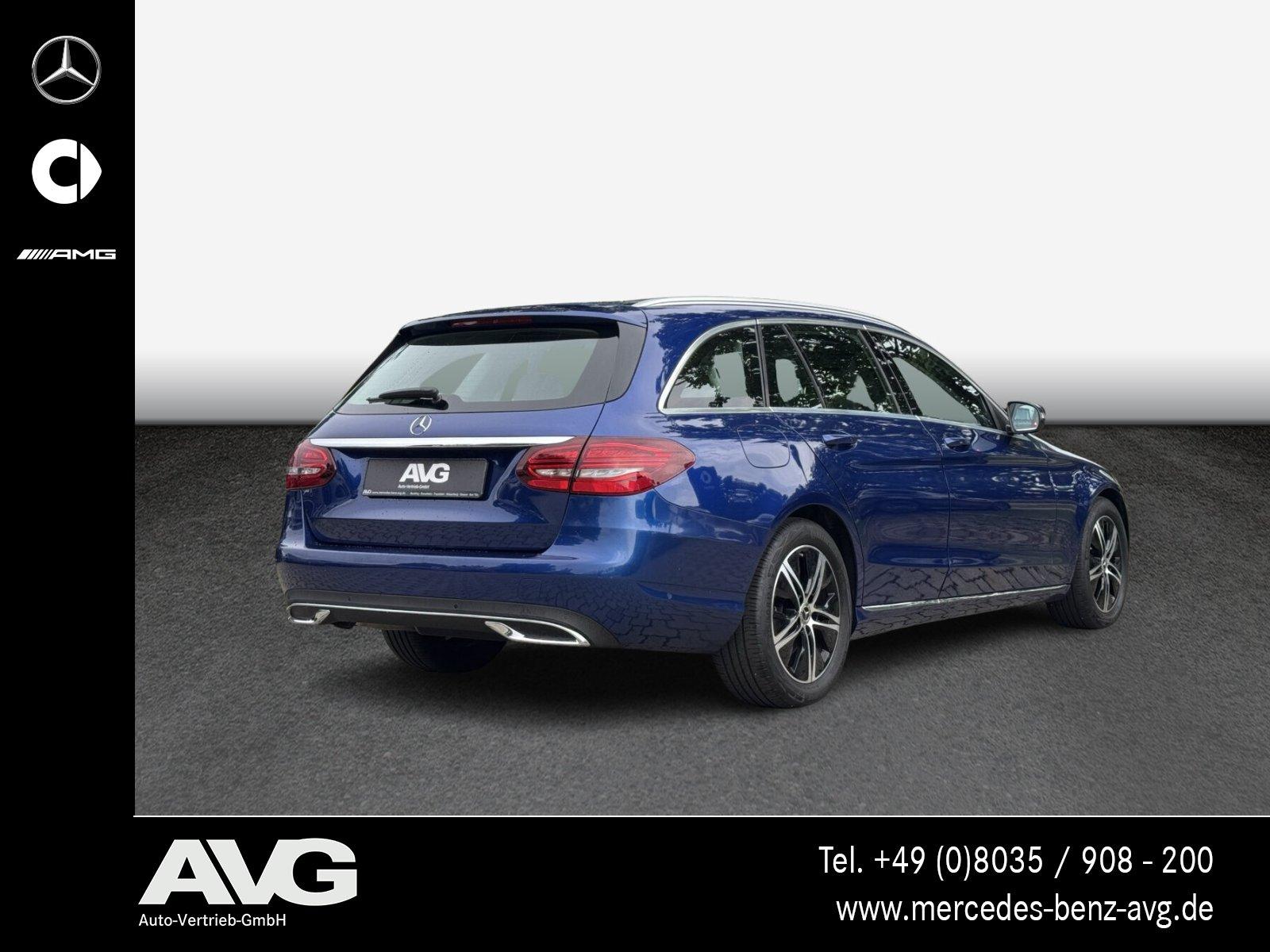 Mercedes-Benz C-Class T Avantgarde LED RFK SHZ AHK DAB 9G KEYGO, миниатюра 4